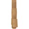 Ekena Millwork Kennewick Rough Sawn Timber Gable Bracket, Western Red Cedar, 60"W x 22"H x 4"D x 6"F, 9/12 Pitch GBW060X22X0406KEN00RWR - alternate 5